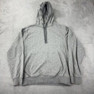 Nike Grey Swoosh Pullover Hoodie Men’s Size Small
